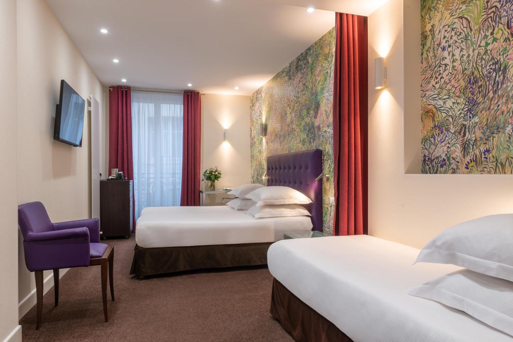 Hotel Albe Saint Michel Paris Bagian luar foto